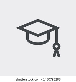 Graduation hat cap line for your website