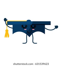 graduation hat cartoon