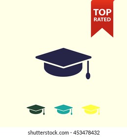 graduation hat icon