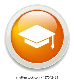 graduation hat icon