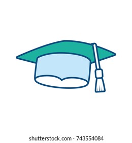 graduation hat icon 