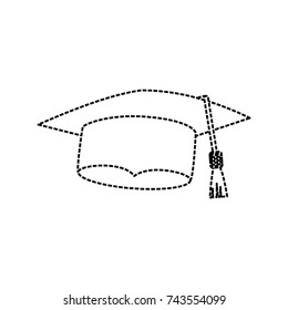 graduation hat icon 
