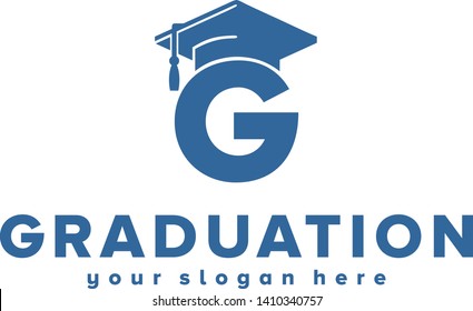 Graduation Hat Logo Design For You