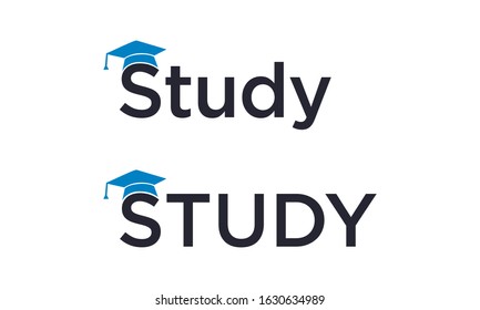 Graduation hat for logo designs concept	