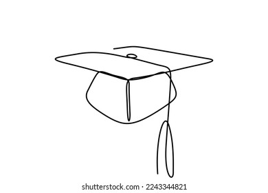 Graduación del dibujo de línea continua única