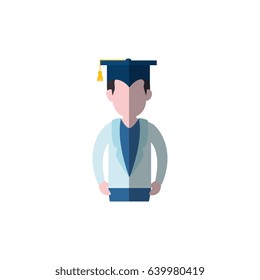 Graduation hat symbol