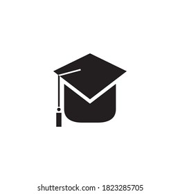 graduation hat vector icon design template