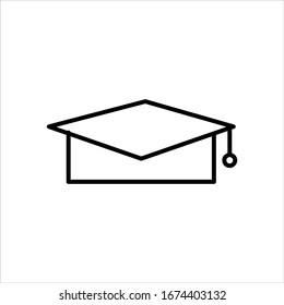 Graduierung mit Vektorillustration Symbol Konturstil