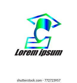 graduation hats logo