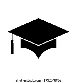 graduation hats. vector illustration Eps 10