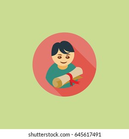 graduation icon