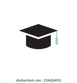 Graduation icon. College symbol. Vector illustration.