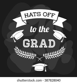 Graduation icon design 