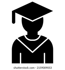 graduation icon design, vector illustration, best used for presentations