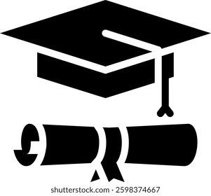 Graduation Icon Element For Design