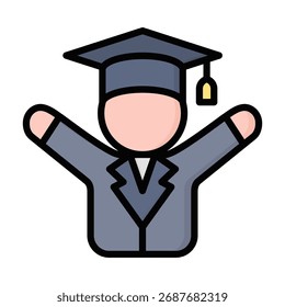 Graduierungssymbolelement für Design