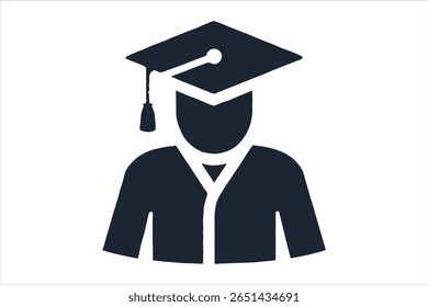 ícone Graduação vetor arte ilustração