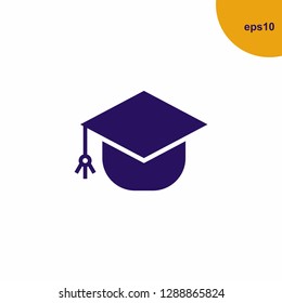 graduation icon vector illustration