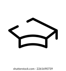 Graduation Icon Vector Symbol Design Illustration