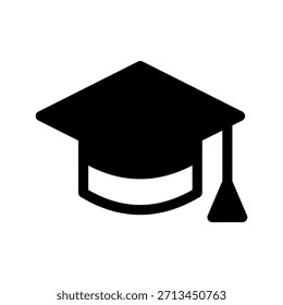 Graduation Icon Vector Symbol Design Illustration