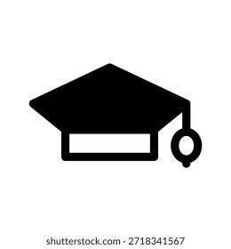 Graduation Icon Vector Symbol Design Illustration
