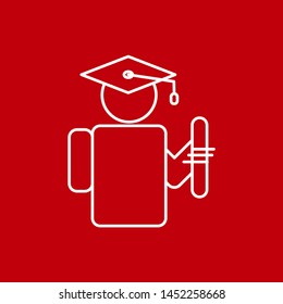 Graduation icon for your project
