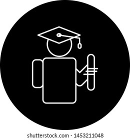 Graduation icon for your project
