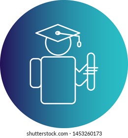 Graduation icon for your project
