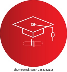 Graduation icon for your project
