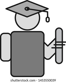 Graduation icon for your project
