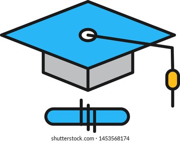 Graduation icon for your project
