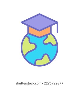 graduation icon for your website design, logo, app, UI.