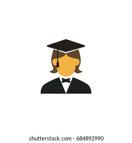 Graduation illustration Vector Art