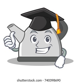 Graduation kettle character cartoon style