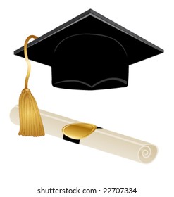 Graduation kit vector