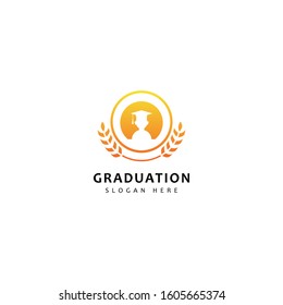 Graduation Logo Template Design. Graduation cap vector (21)