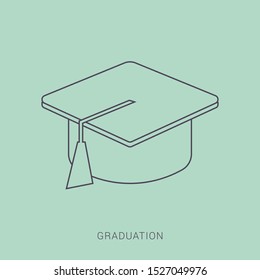 Graduation Logo Template Design Elements