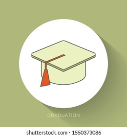 Graduation Logo Template Design Elements