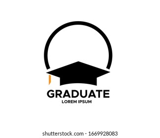 Graduation Logo Template Design Elements