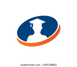 Graduation Logo Template, Icon, Symbol