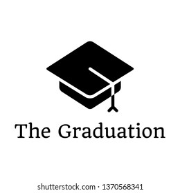 The graduation logo template you can use for your needs such, university graduation celebration logo etc