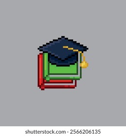 Graduation objects, illustration part pixel