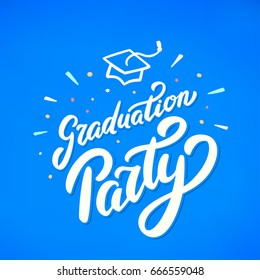 Graduation party banner.