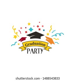 Graduation Party Vector Stock Vector