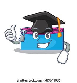 Graduation pencil case character cartoon