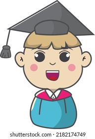 graduation people vector icon ilustration 