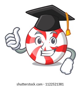 Graduation peppermint candy character cartoon