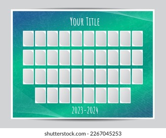 Graduation photo frame mosaic collage  template on abstract textured background