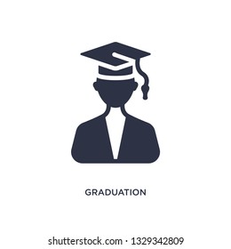 graduation pictures icon. Simple element illustration from education concept. graduation pictures editable symbol design on white background. Can be use for web and mobile.