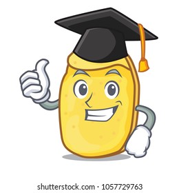 Graduation potato chips character cartoon